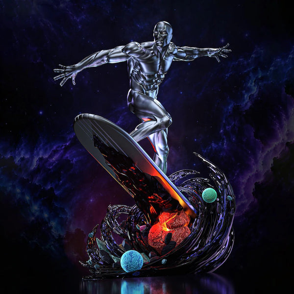 Silver Surfer – Cosmic Wave Rider Superhero Collectible Statue