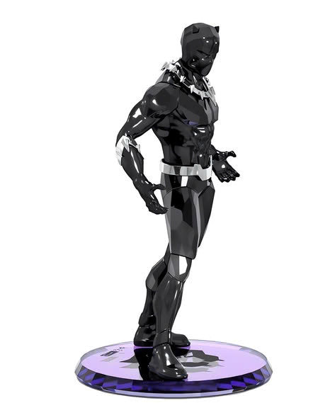 Black Panther Crystal Figure