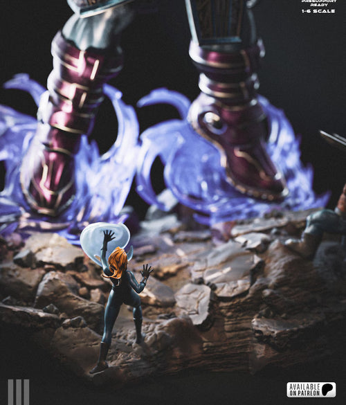 Galactus Cosmic Power Collectible Statue – Premium 3D Model