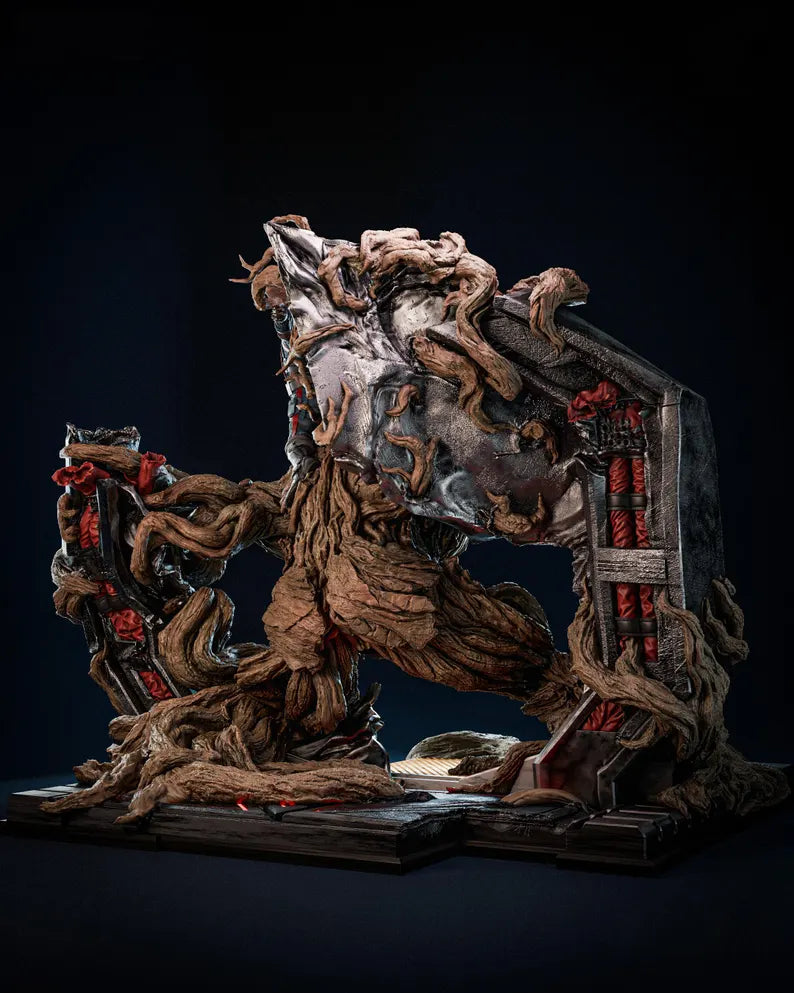 Groot & Rocket Raccoon Ultimate Battle Diorama – Collectible Figure Model