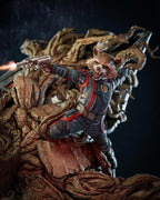 Groot & Rocket Raccoon Ultimate Battle Diorama – Collectible Figure Model