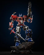 Optimus Prime: Ultimate Cybertronian Warrior – Premium Battle Pose Collectible Statue