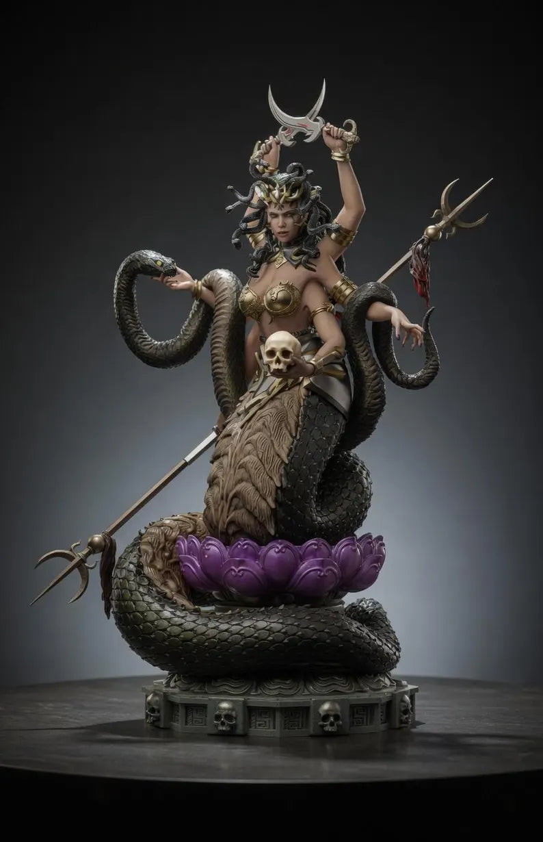 Medusa: Queen of Serpents – Mythological 3D Collectible Statue