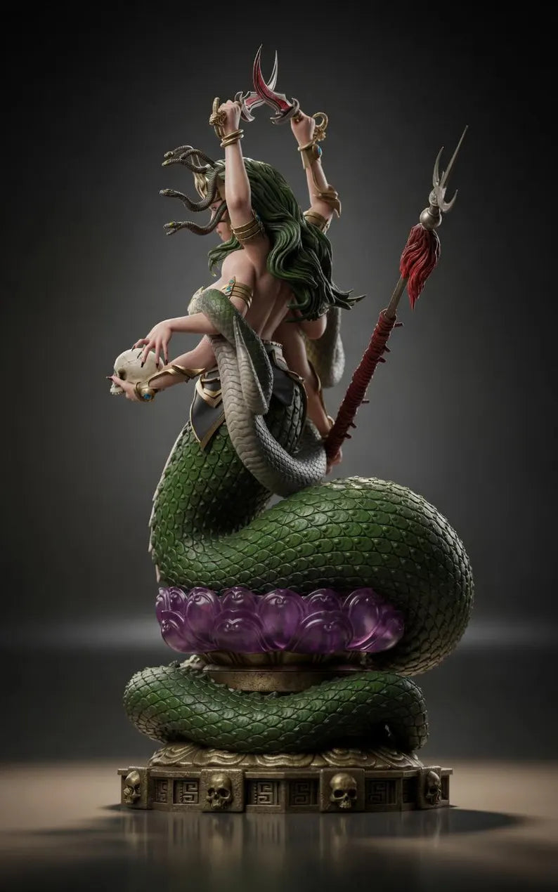 Medusa: Queen of Serpents – Mythological 3D Collectible Statue