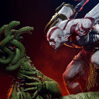 God of War: Kratos vs. Medusa – The Epic Greek Mythology Battle 3D Statue