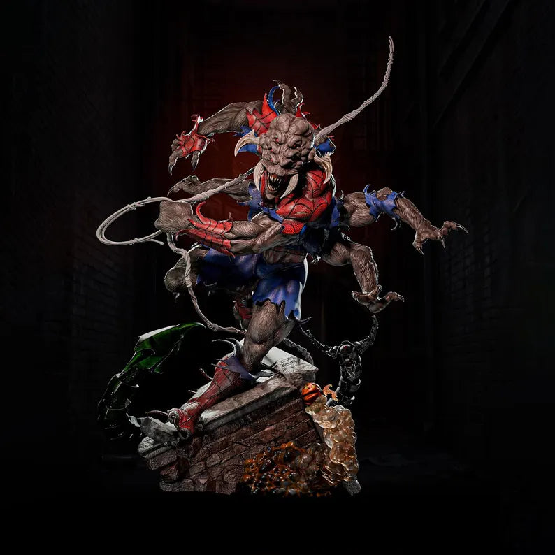 Mutated Spider-Man – Arachnid Nightmare | Dark Fantasy Collectible Figure