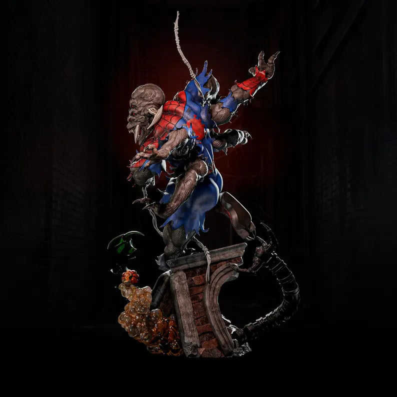 Mutated Spider-Man – Arachnid Nightmare | Dark Fantasy Collectible Figure