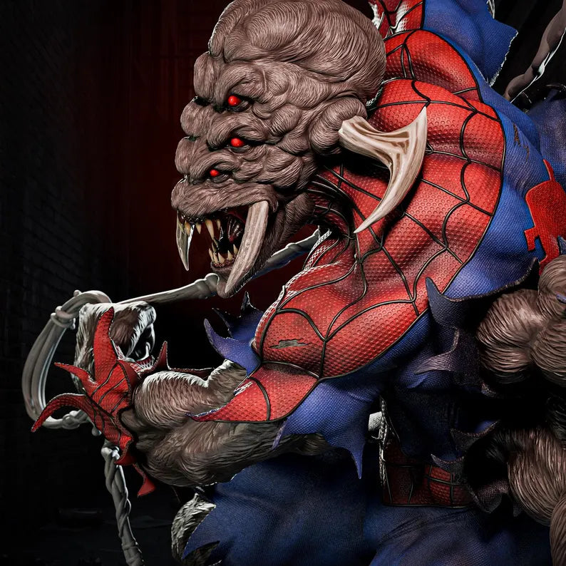 Mutated Spider-Man – Arachnid Nightmare | Dark Fantasy Collectible Figure