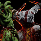 God of War: Kratos vs. Medusa – The Epic Greek Mythology Battle 3D Statue