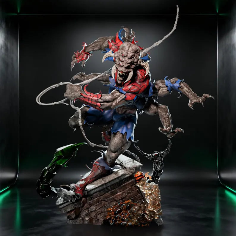 Mutated Spider-Man – Arachnid Nightmare | Dark Fantasy Collectible Figure