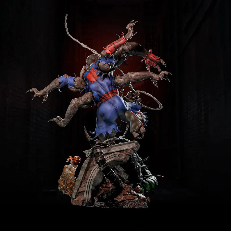 Mutated Spider-Man – Arachnid Nightmare | Dark Fantasy Collectible Figure