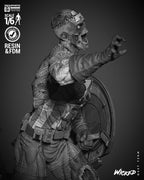 Captain America: Rise of the Undead Zombie – Collectible Statue