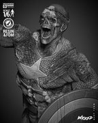 Captain America: Rise of the Undead Zombie – Collectible Statue