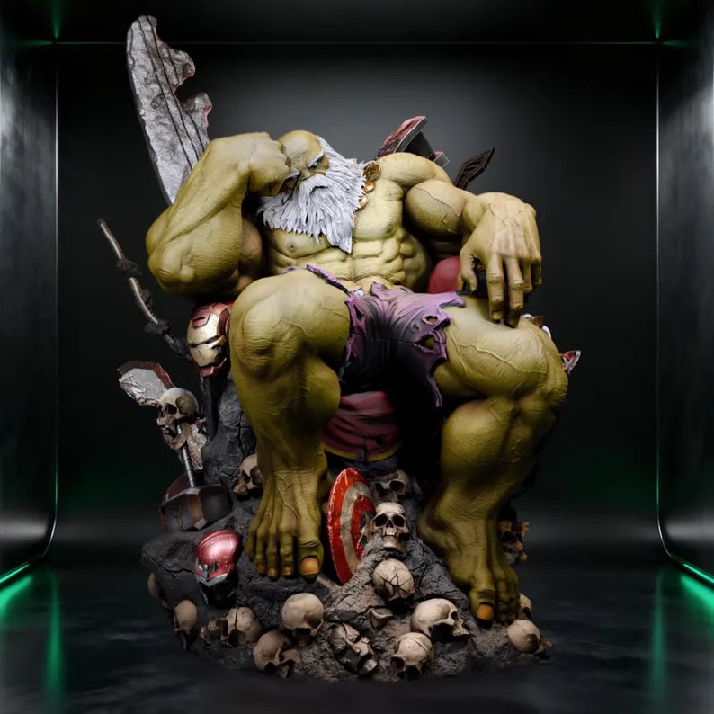 The Incredible Hulk: King of the Fallen – Ultimate Battle Diorama Statue