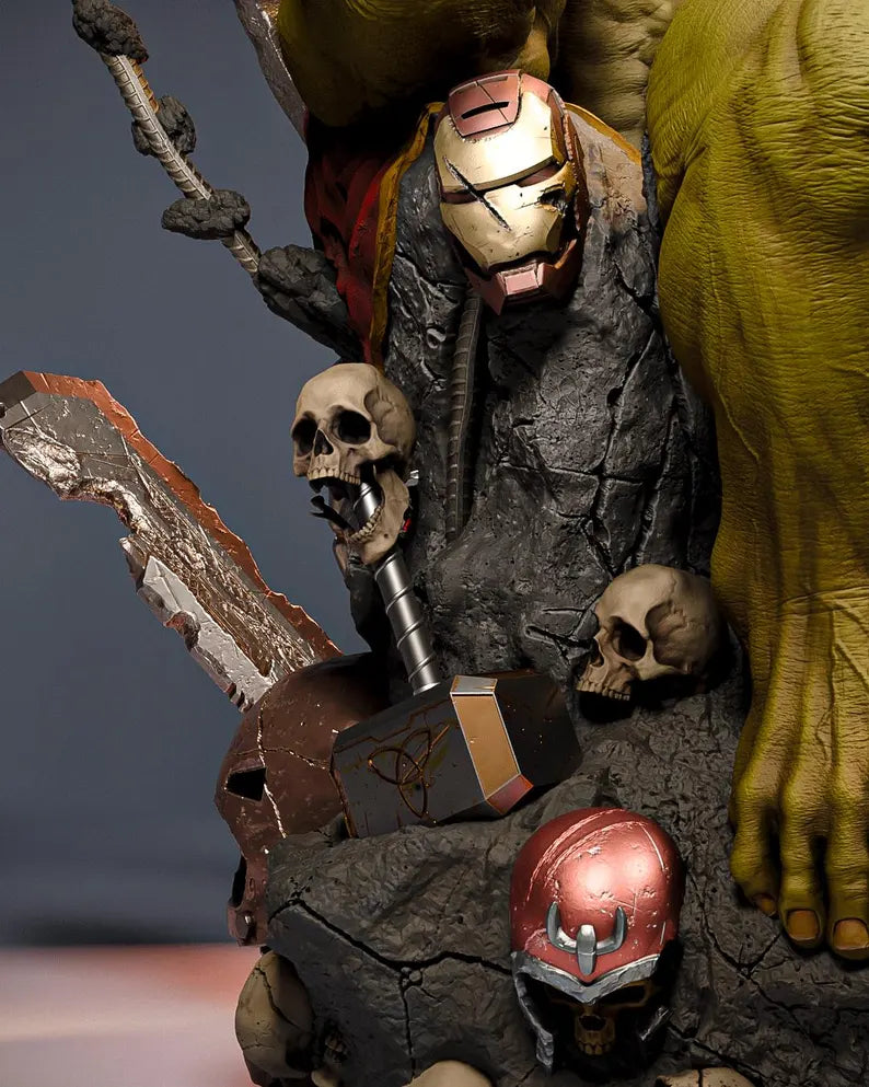The Incredible Hulk: King of the Fallen – Ultimate Battle Diorama Statue