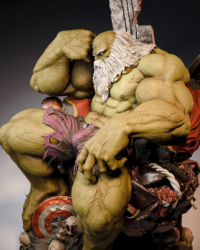 The Incredible Hulk: King of the Fallen – Ultimate Battle Diorama Statue