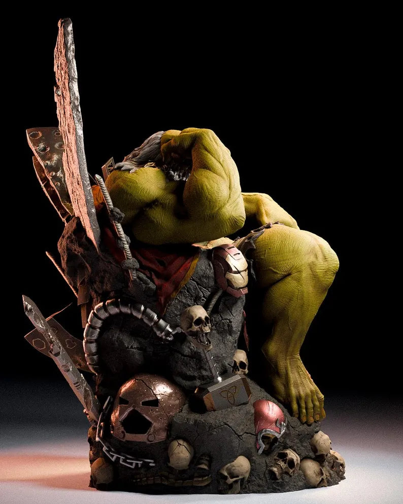 The Incredible Hulk: King of the Fallen – Ultimate Battle Diorama Statue