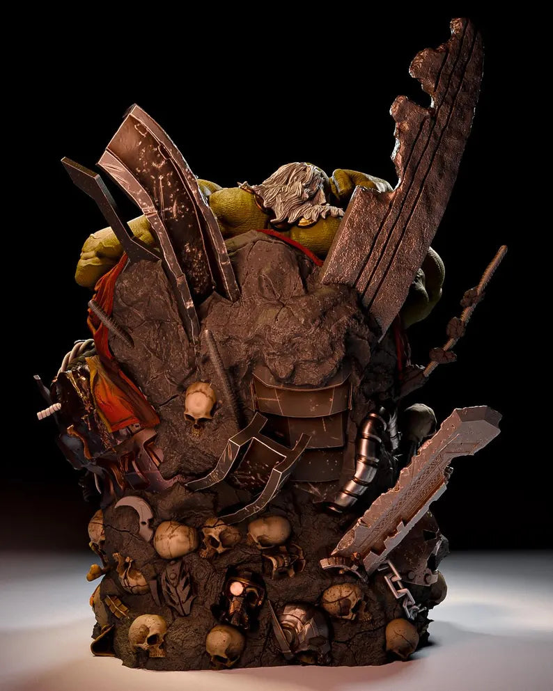 The Incredible Hulk: King of the Fallen – Ultimate Battle Diorama Statue