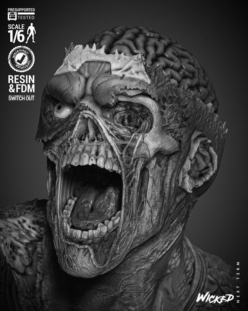 Captain America: Rise of the Undead Zombie – Collectible Statue