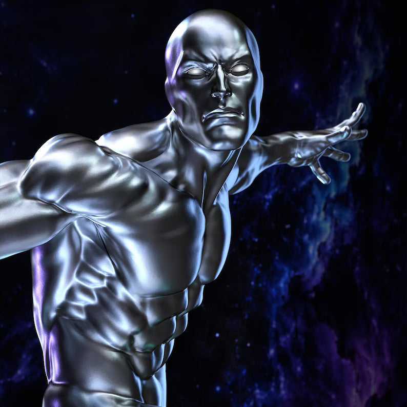 Silver Surfer – Cosmic Wave Rider Superhero Collectible Statue